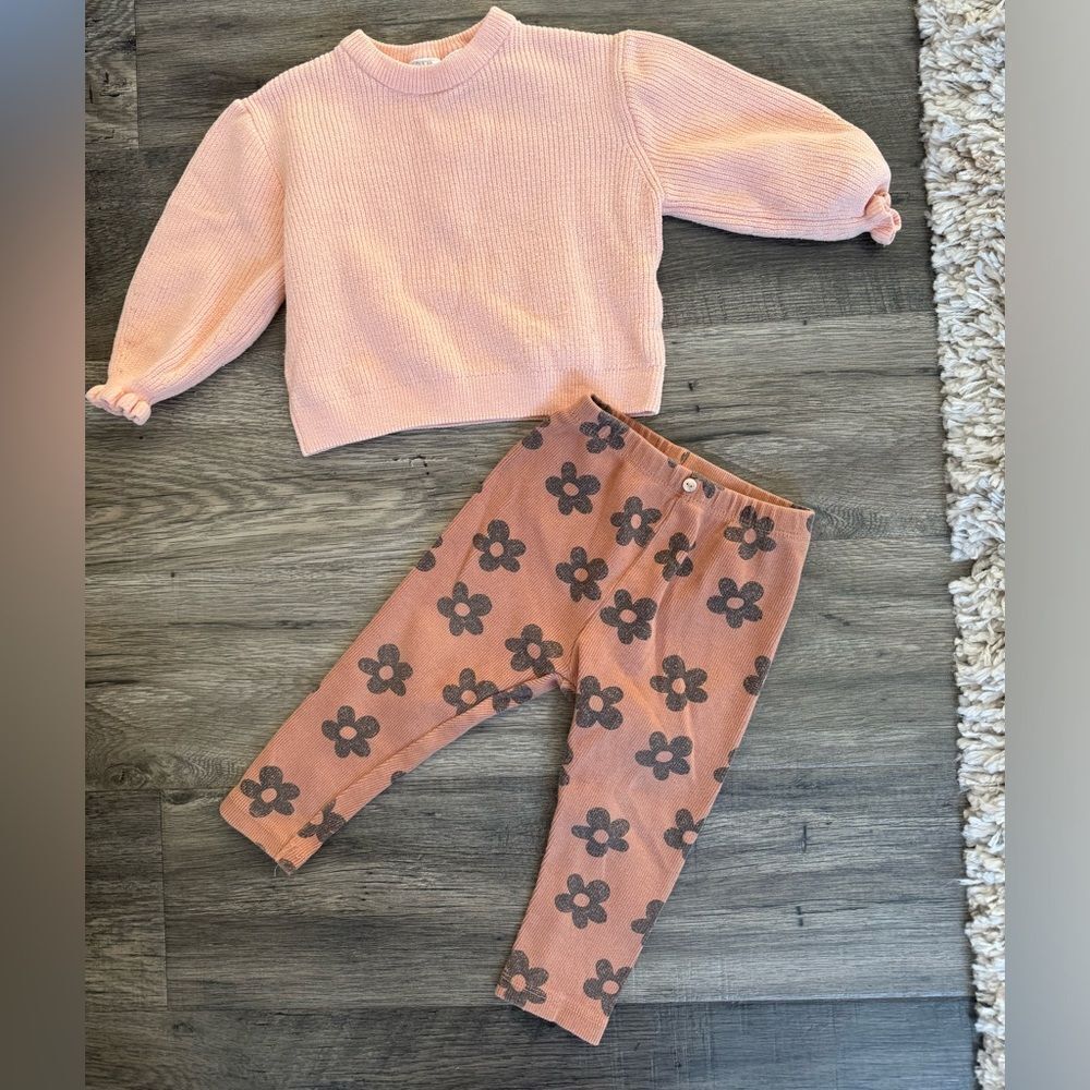 ZARA TODDLER GIRL OUTFIT SIZE 12-18 MOS
